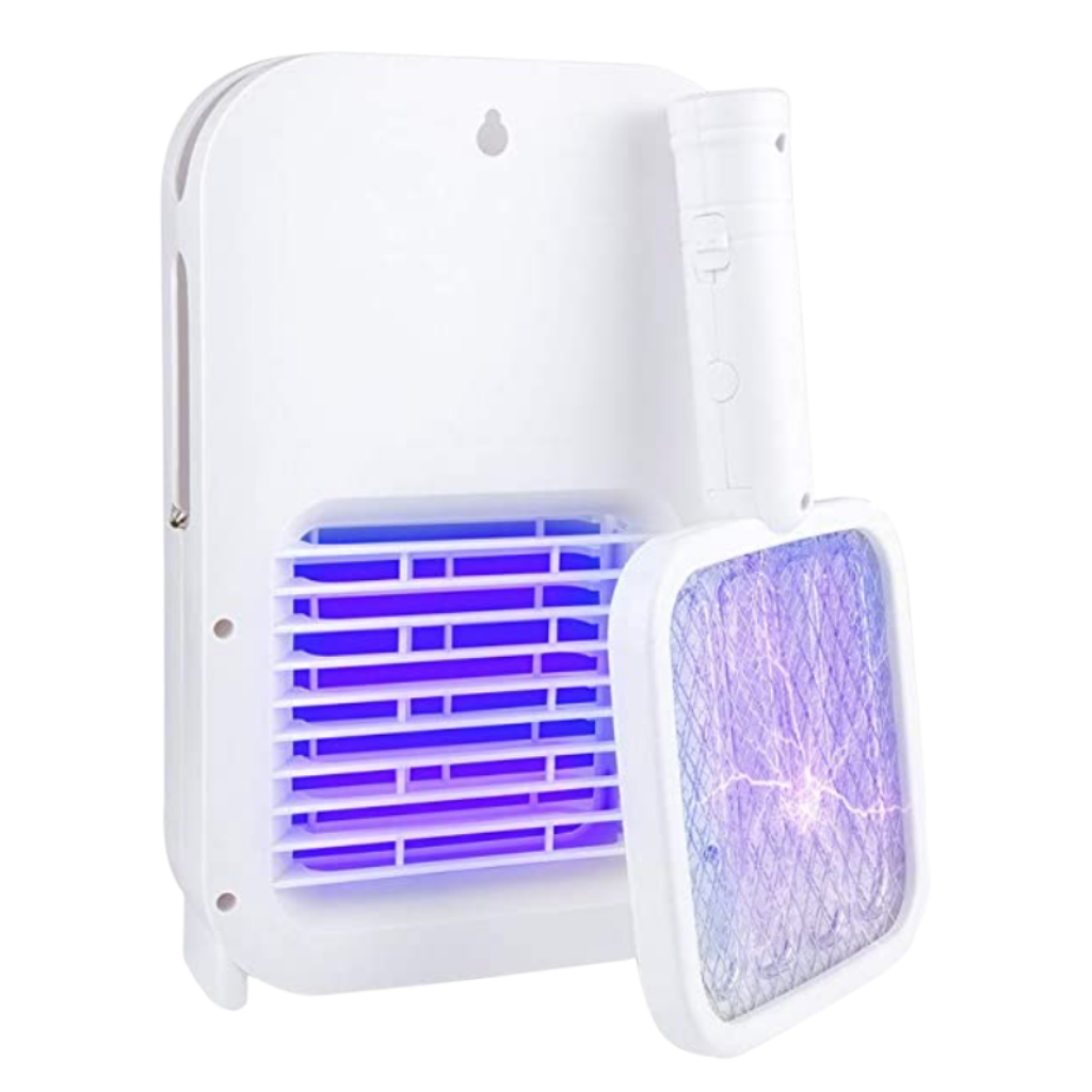 Lampe raquette électrique anti moustique rechargeable