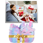 Sac à dos de Licorne en peluche pour filles