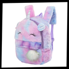 Sac à dos de Licorne en peluche pour filles