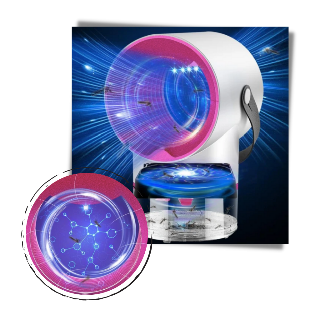 Lampe LED anti moustiques portable