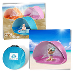 Tente de plage portative pour bébé avec mini-piscine
