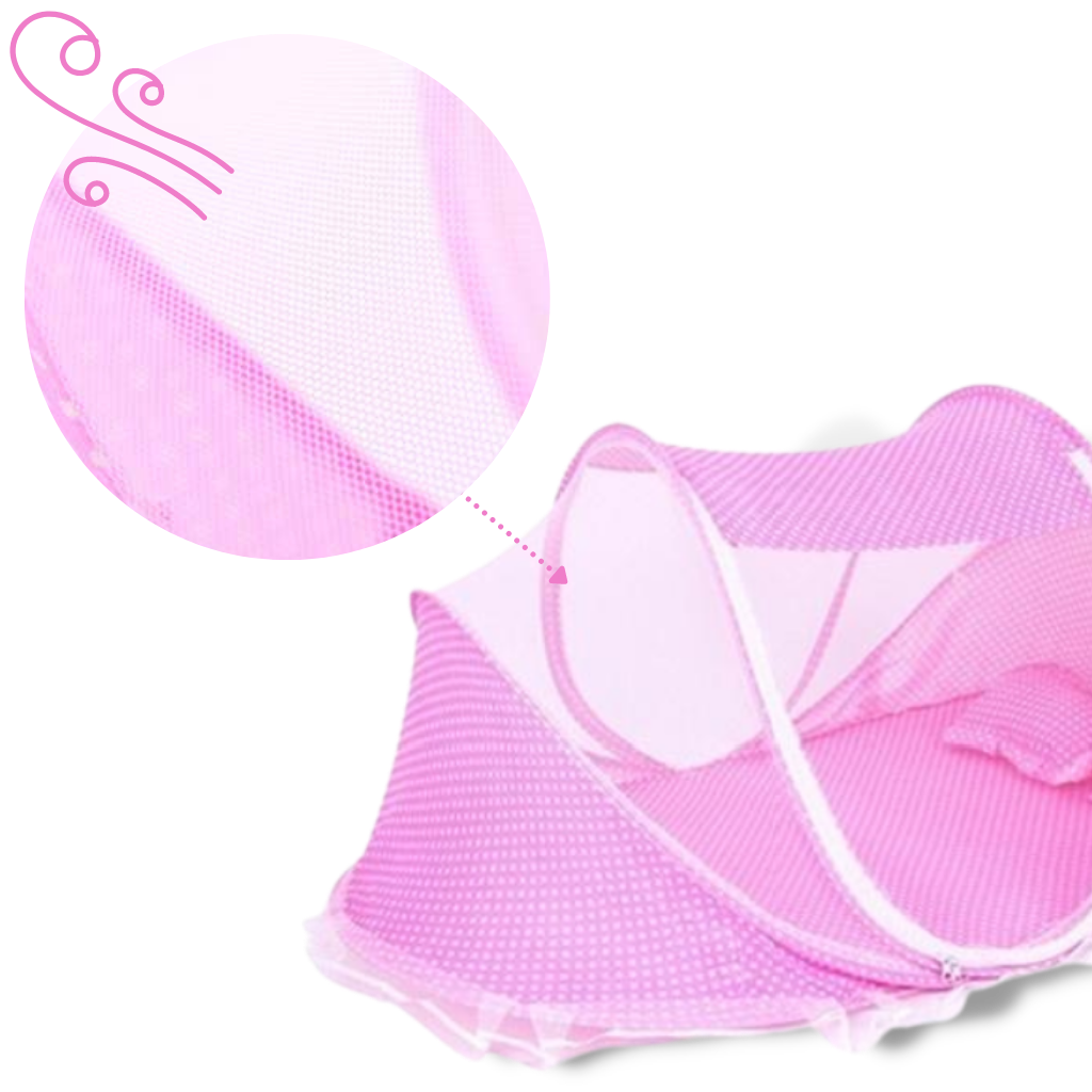 Lit anti-moustique portable pour bébé
