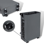 Panier à linge portable à roulettes