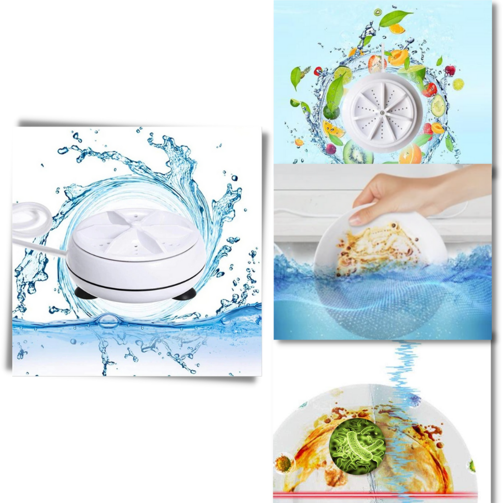 Lave-vaisselle et machine à laver à ultrasons portatif