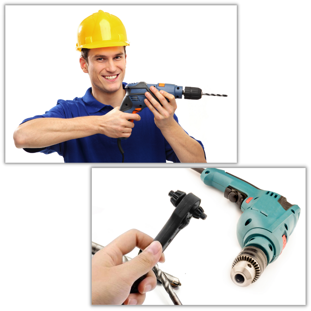 Clé pour mandrin de perceuse à cliquet