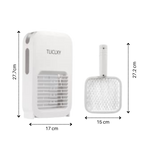 Lampe raquette électrique anti moustique rechargeable