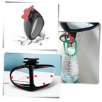 Rétroviseur d'angle mort rotatif à 2 côtés