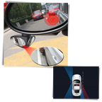 Rétroviseur d'angle mort rotatif à 2 côtés