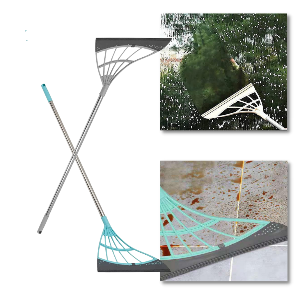 Balai télescopique en caoutchouc