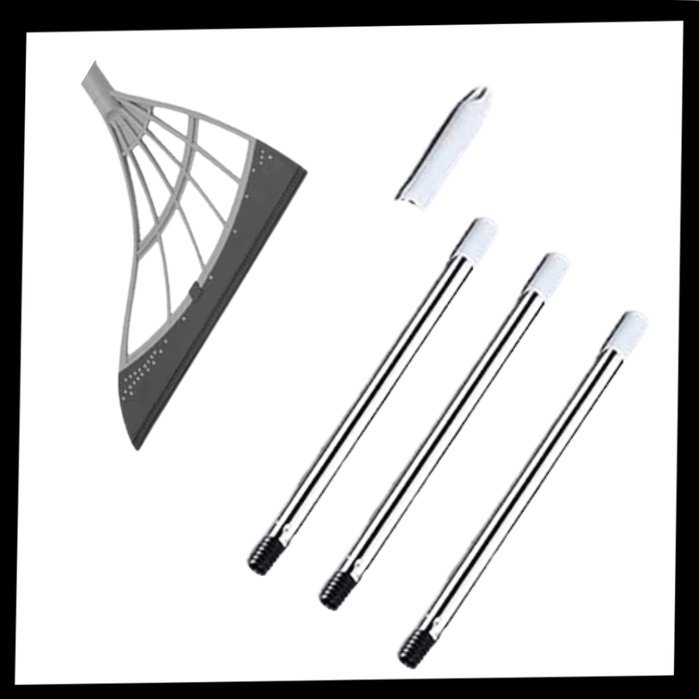 Balai télescopique en caoutchouc