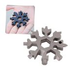 Outil Flocon de neige multifonctionnel 18-en-1 en acier inoxydable