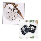 Outil Flocon de neige multifonctionnel 18-en-1 en acier inoxydable