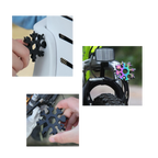 Outil Flocon de neige multifonctionnel 18-en-1 en acier inoxydable