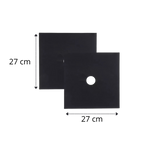 Couverture de protection pour cuisinière à gaz (lot de 2)