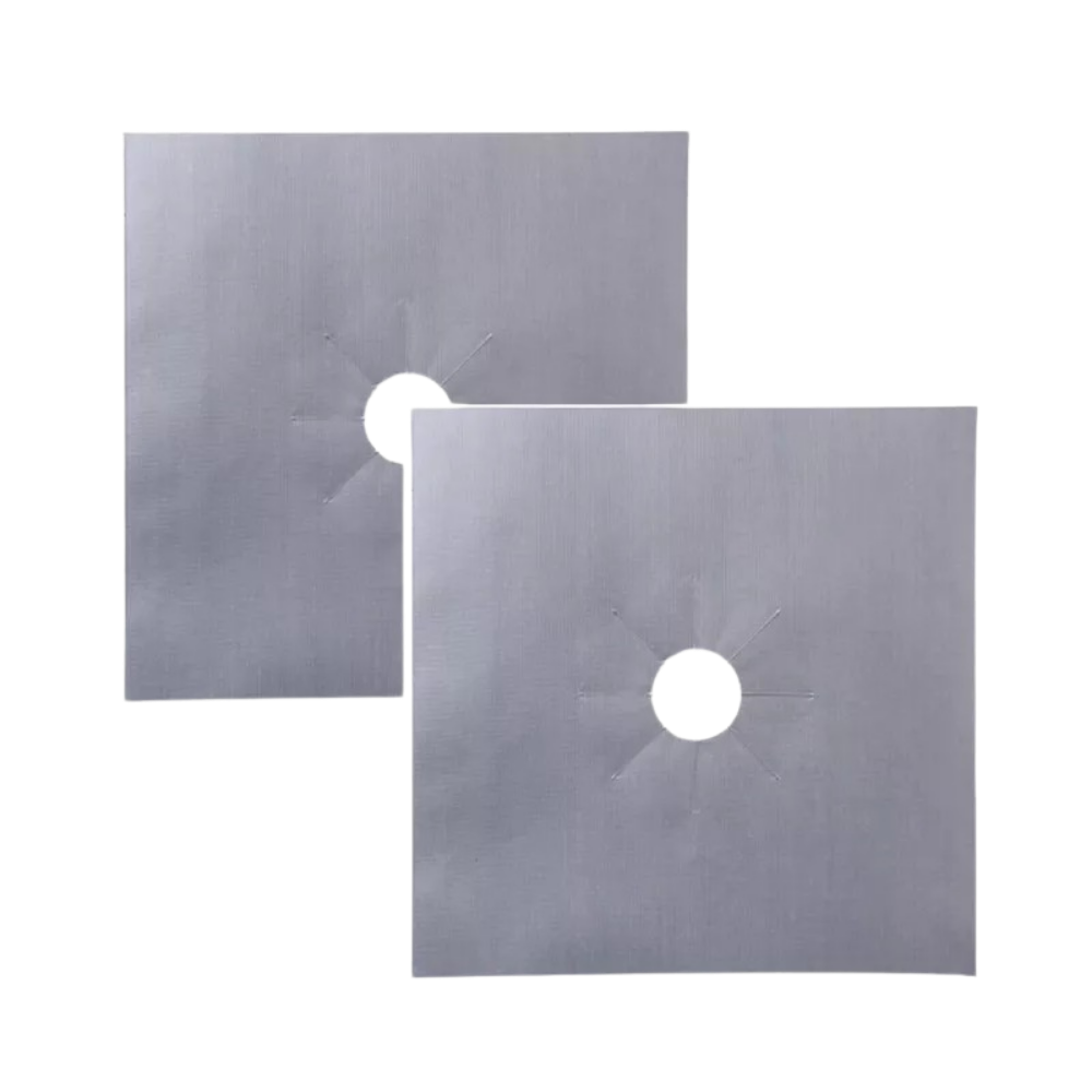 Couverture de protection pour cuisinière à gaz (lot de 2)