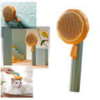 Brosse autonettoyante pour animaux de compagnie