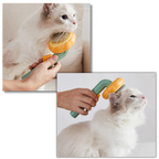 Brosse autonettoyante pour animaux de compagnie