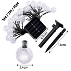 Guirlande lumineuse solaire