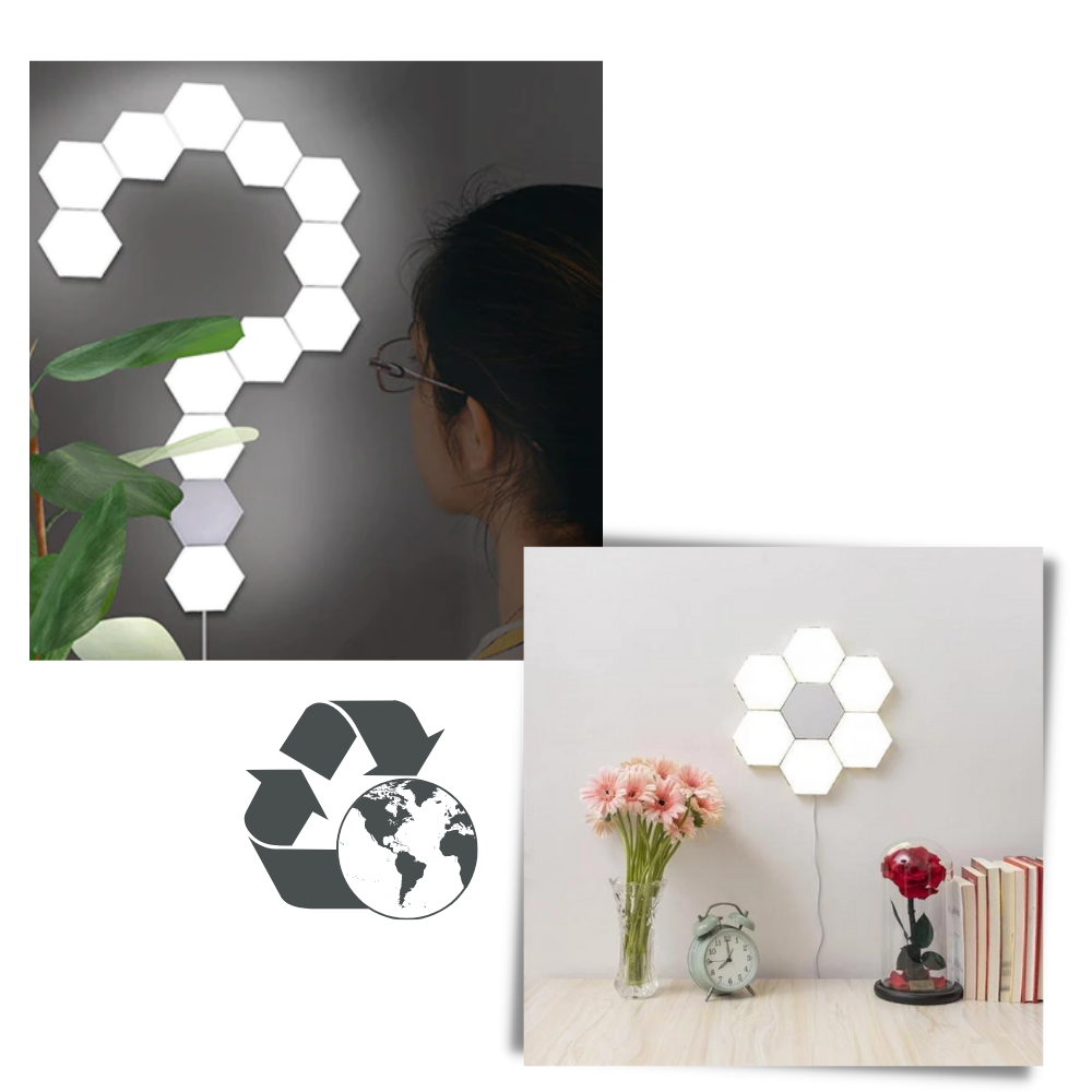 Lot de 3 lampes tactiles modulaires