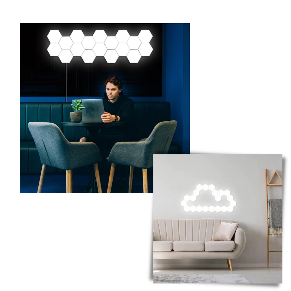 Lot de 3 lampes tactiles modulaires