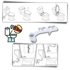 Bidet pour sièges de toilettes