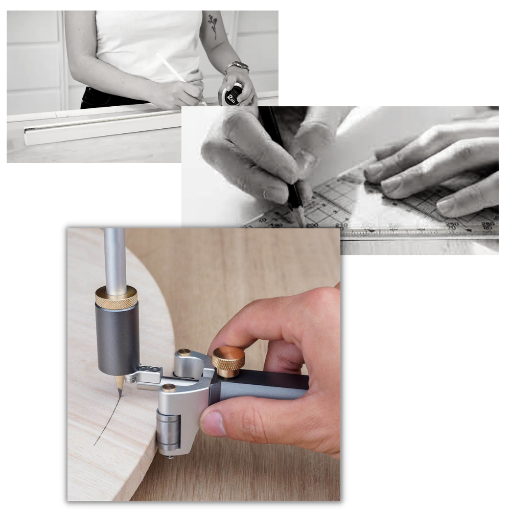 Outil de traçage à double fonction pour le travail du bois
