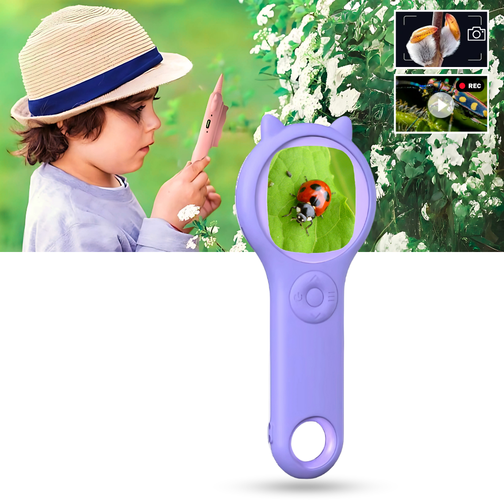 Microscope portable à visibilité optimale