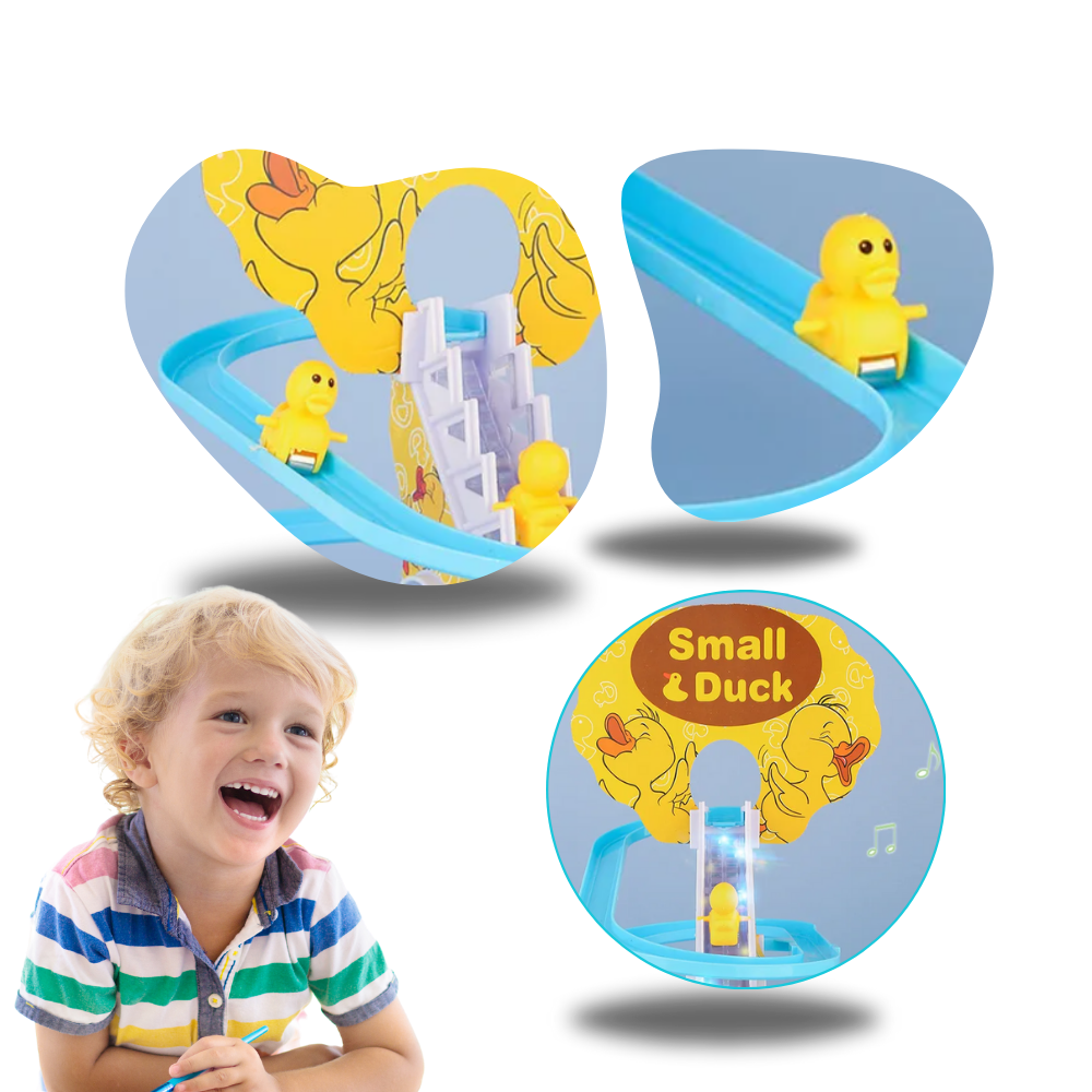 Piste de course de canards interactive