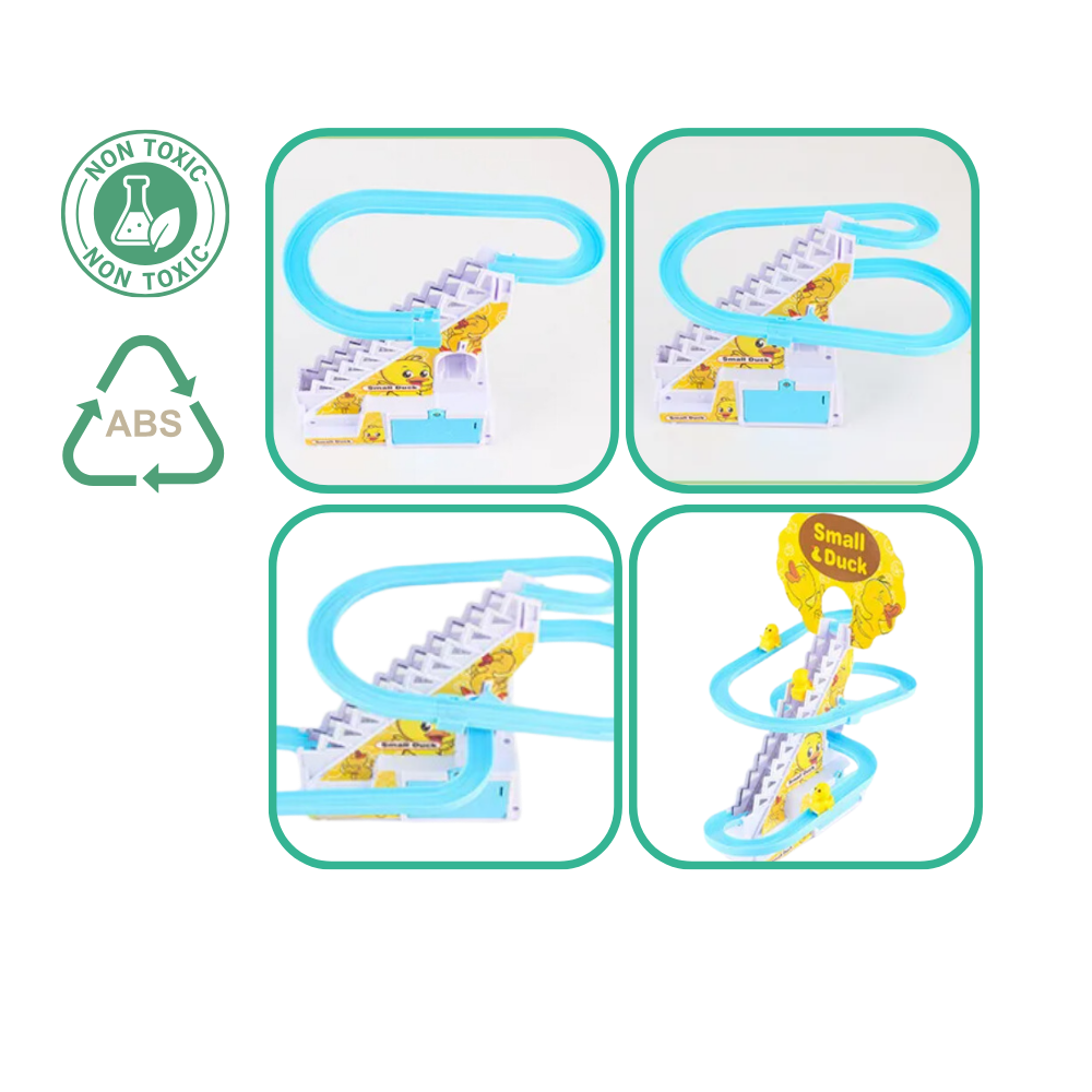 Piste de course de canards interactive