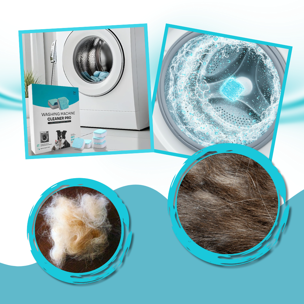 Tablettes nettoyantes aux enzymes pour lave-linge