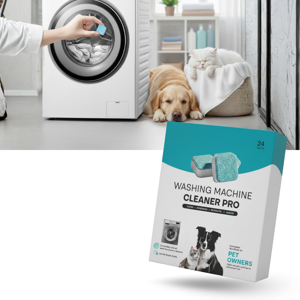 Tablettes nettoyantes aux enzymes pour lave-linge