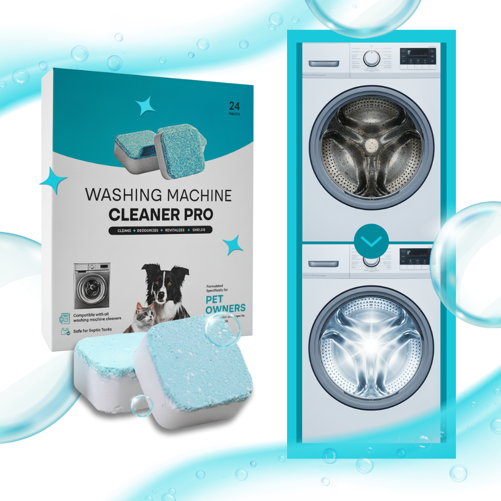 Tablettes nettoyantes aux enzymes pour lave-linge