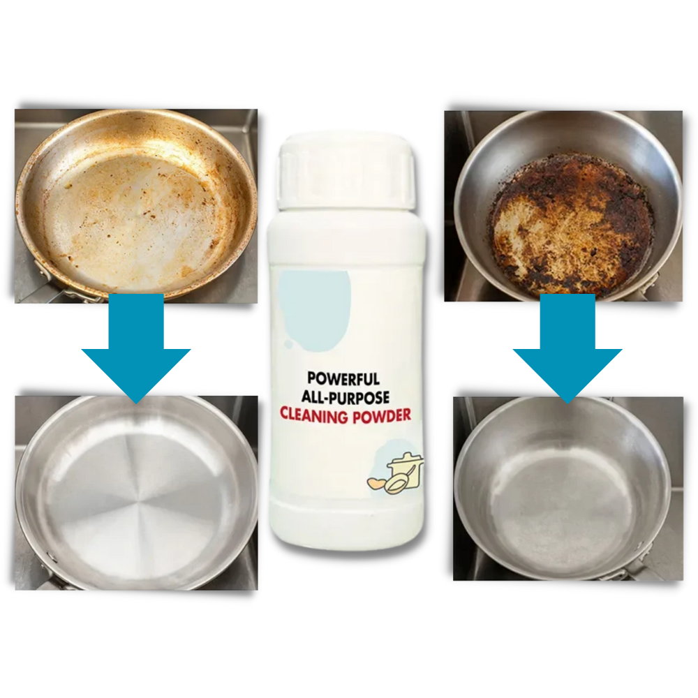 Poudre nettoyante douce tout usage