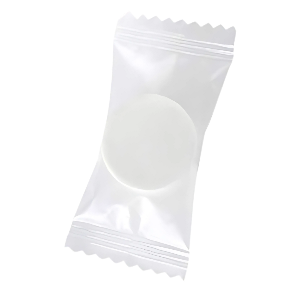 Serviettes compressées en coton doux