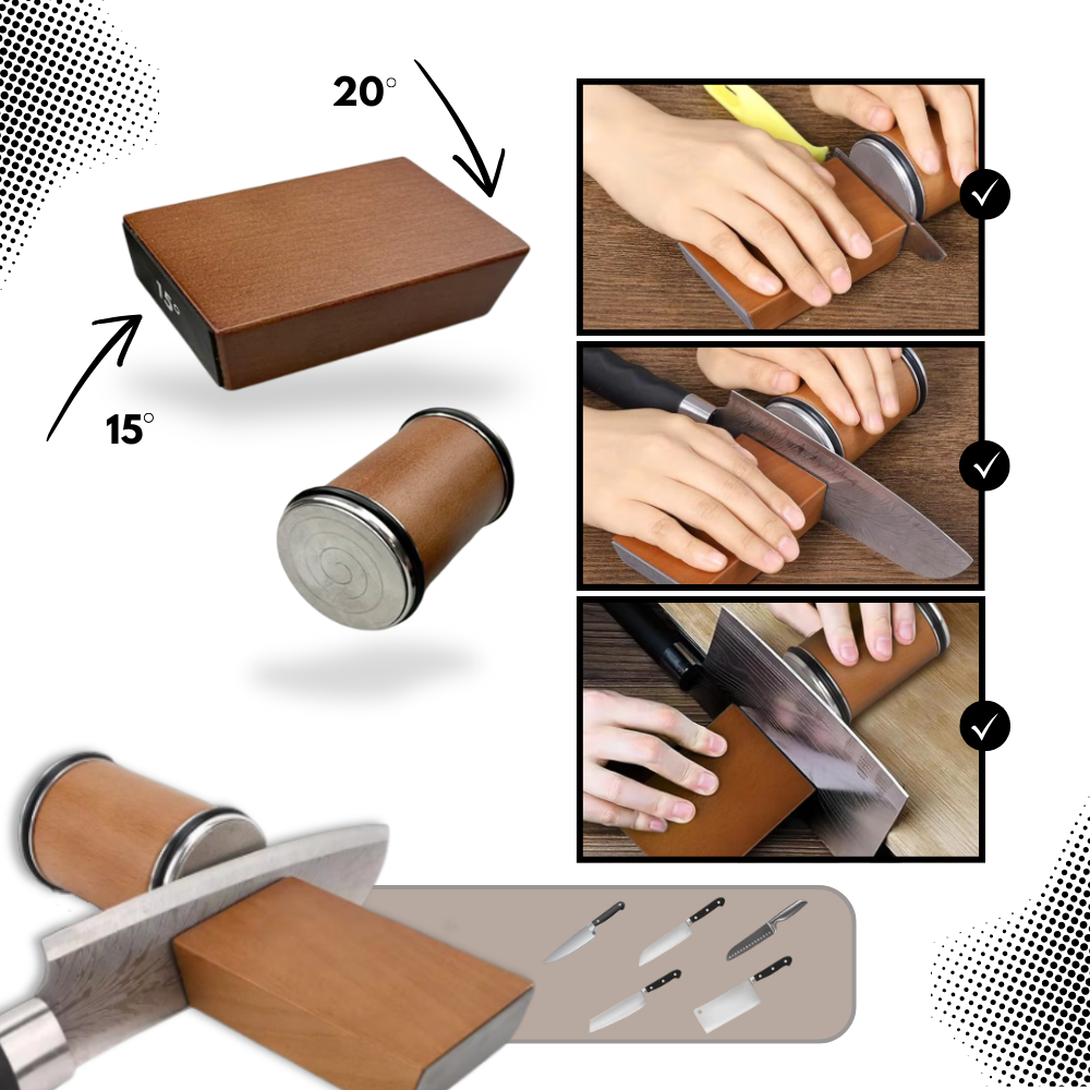 Aiguiseur de couteaux de précision