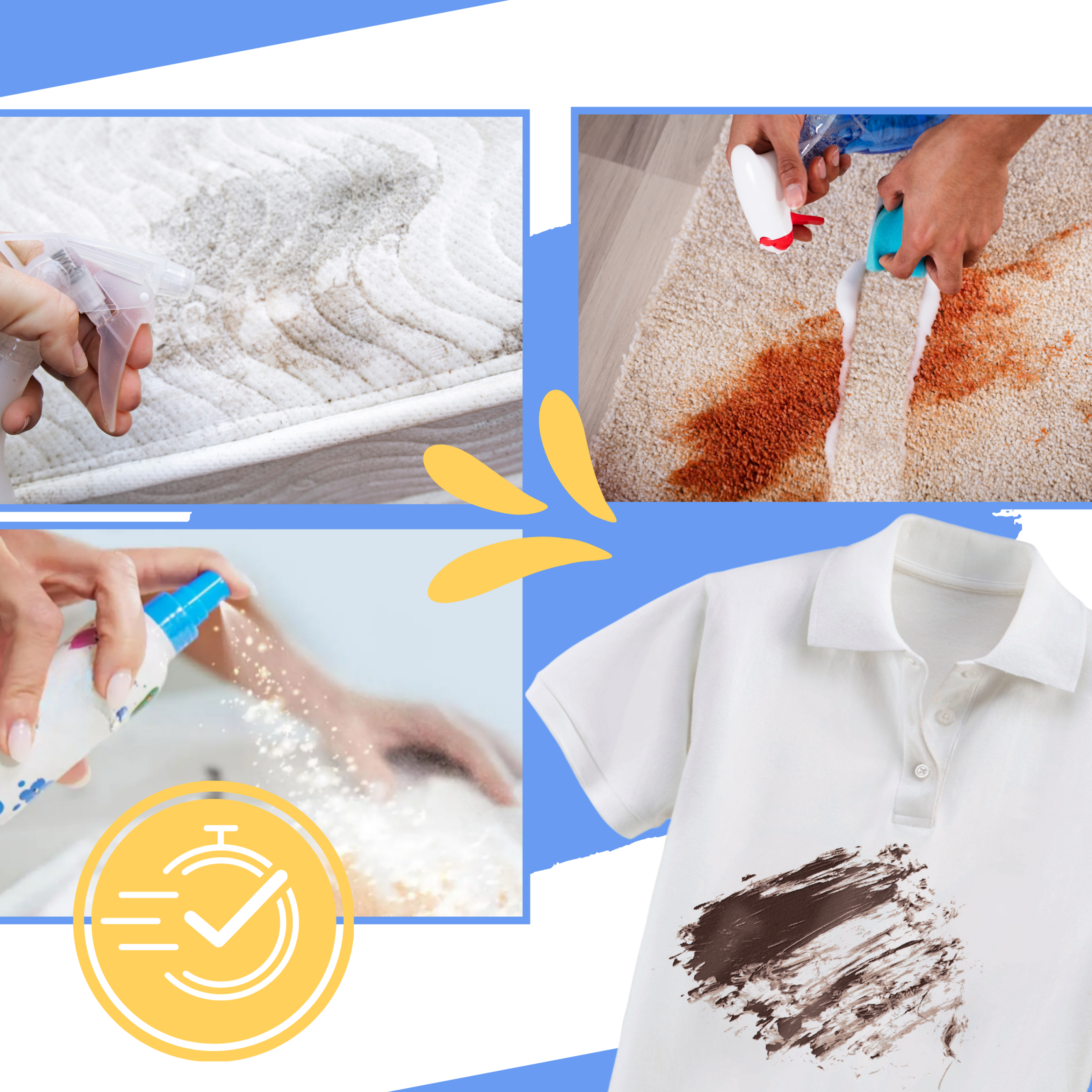 Spray nettoyant à sec anti-taches