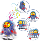 Jouet interactif musical en forme de canard