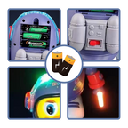 Jouet interactif musical en forme de canard