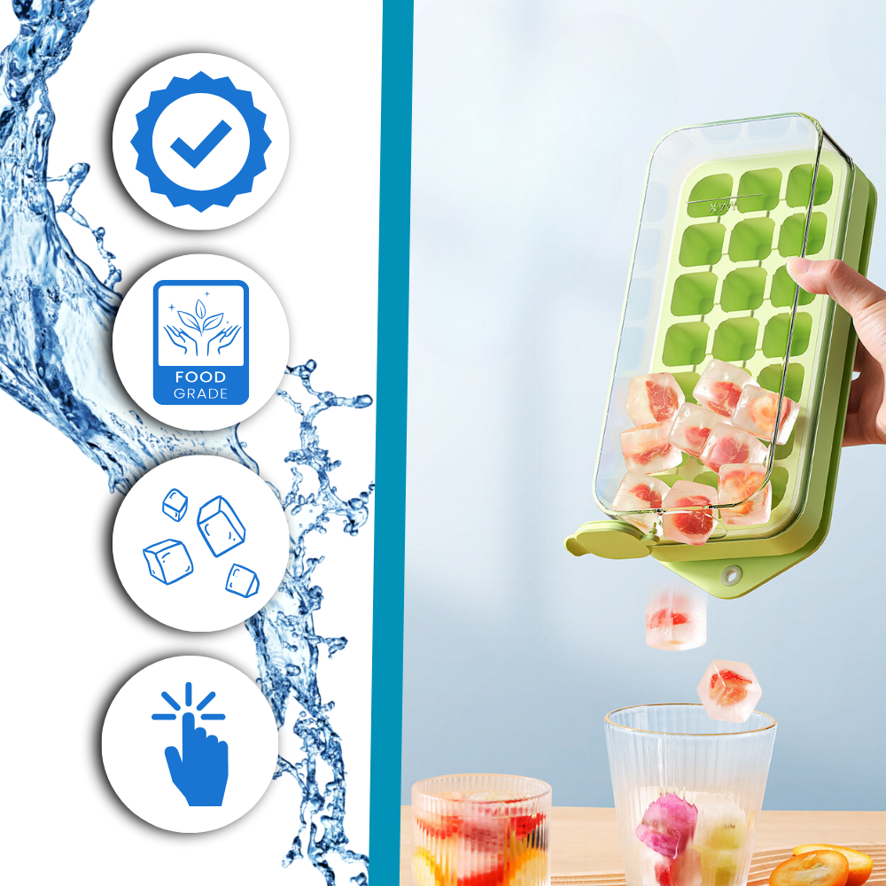 Bac à glaçons antiadhésif en silicone