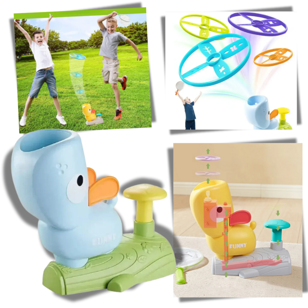 Jouet de disque volant portable et facile à lancer