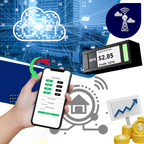 Afficheur bourse et crypto en direct avec design empilable