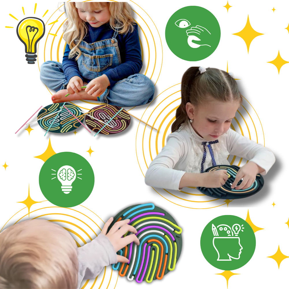 Tableau d'activités sensorielles anti-stress