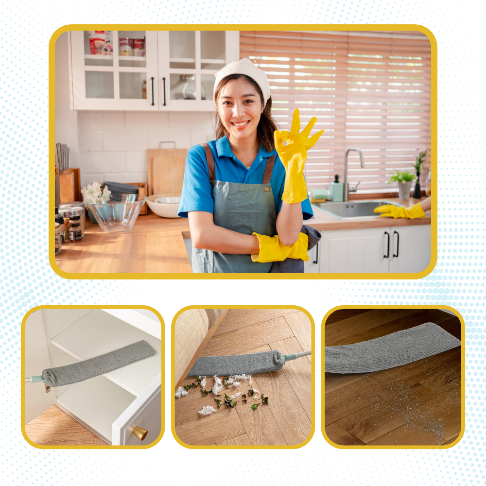 Plumeau réglable télescopique