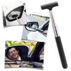 Raclette télescopique pour rétroviseur