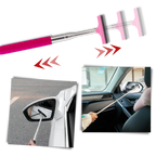 Raclette télescopique pour rétroviseur