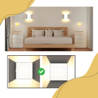 Applique murale tactile