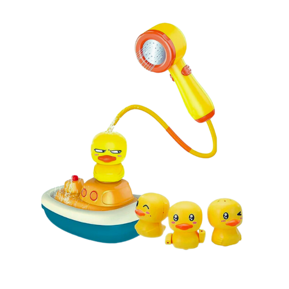 Jouets de bain canards et douche