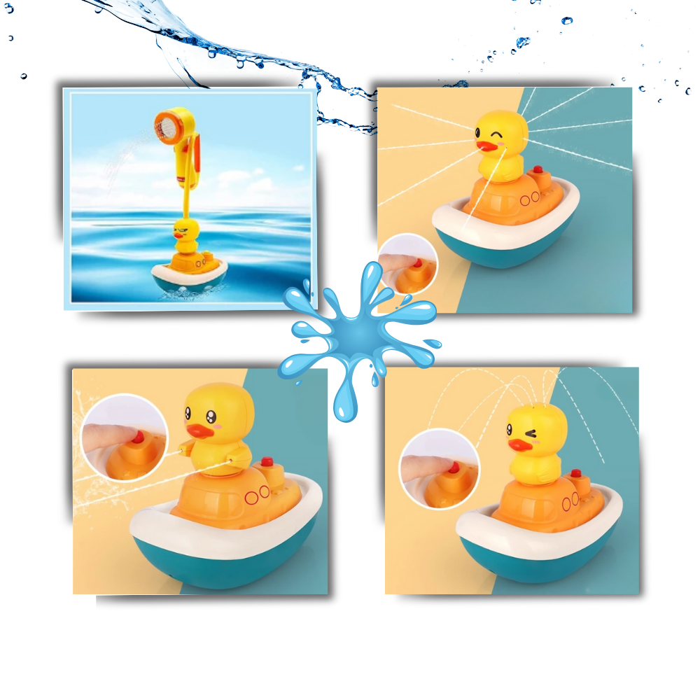 Jouets de bain canards et douche