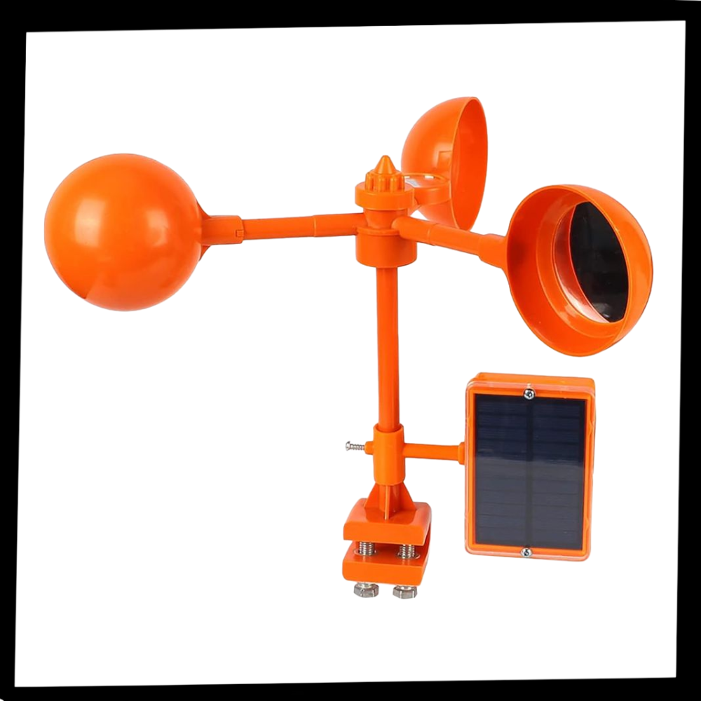 Répulsif d'oiseaux à système rotatif éolien