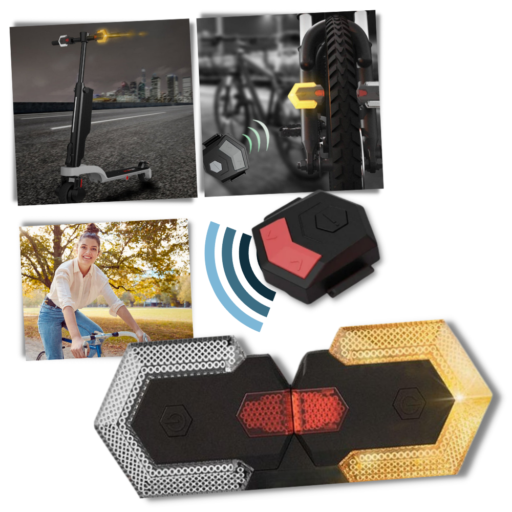 Voyants lumineux sans fil pour vélos